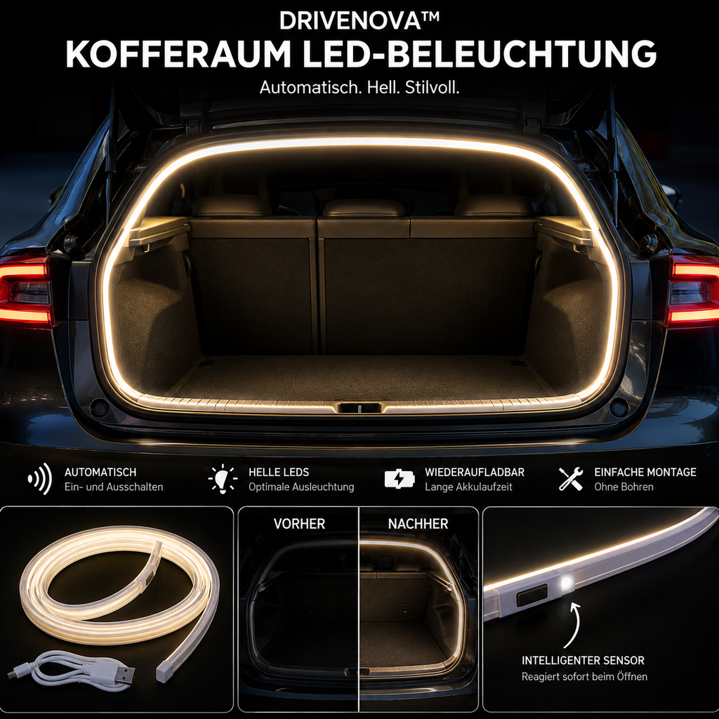 DriveNova™ Kofferraum-LED-Beleuchtung
