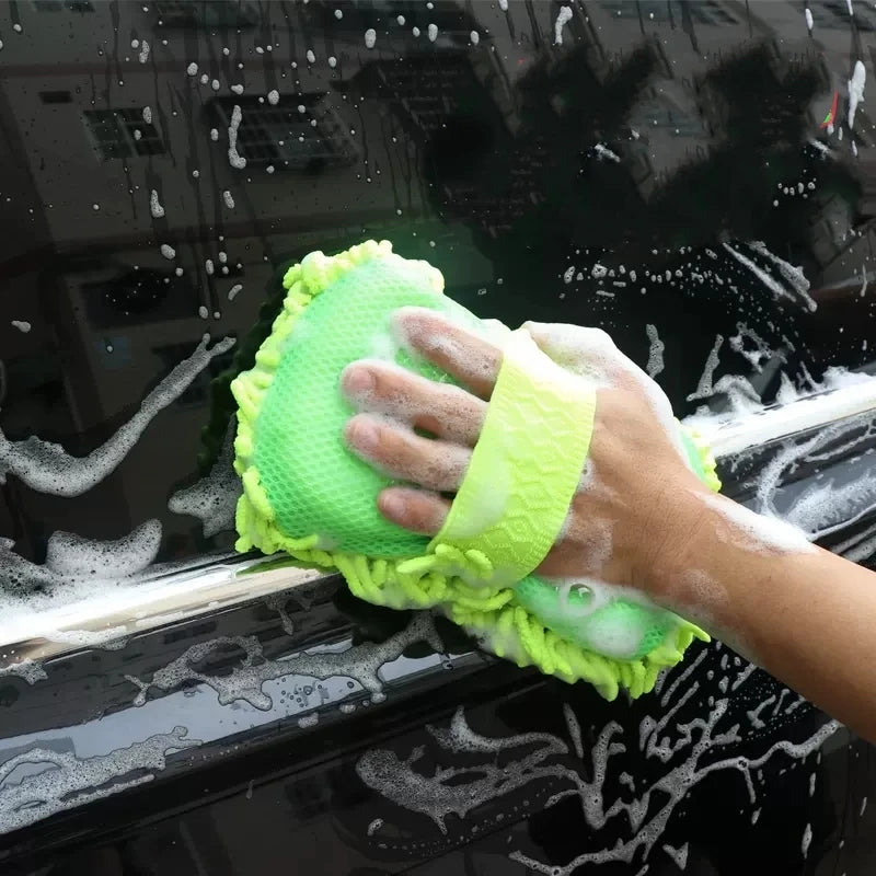 DriveNova™ Premium Mikrofaser-Waschhandschuh