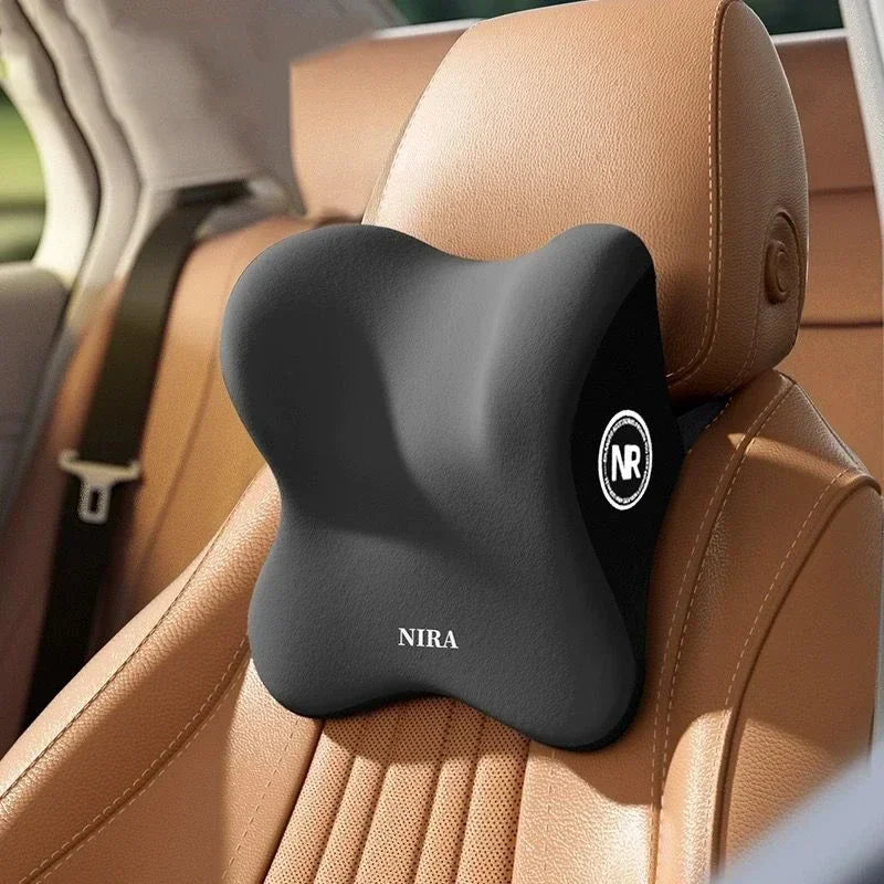 DriveNova ComfortPlus – Memory Foam Nacken- & Lendenkissen fürs Auto