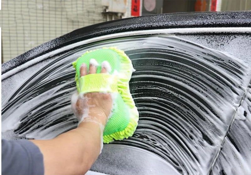 DriveNova™ Premium Mikrofaser-Waschhandschuh
