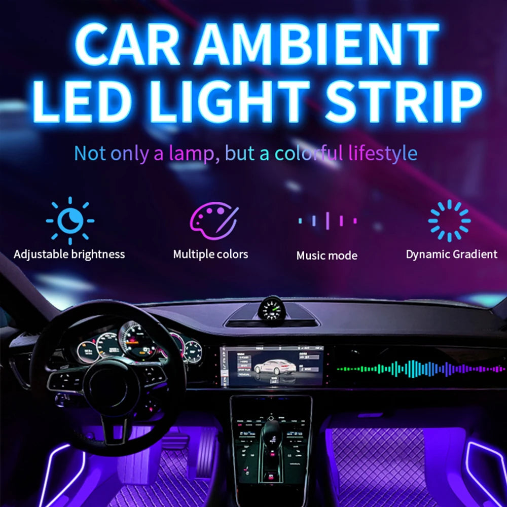 DriveNova™ RGB-Ambientebeleuchtung für den Fahrzeuginnenraum