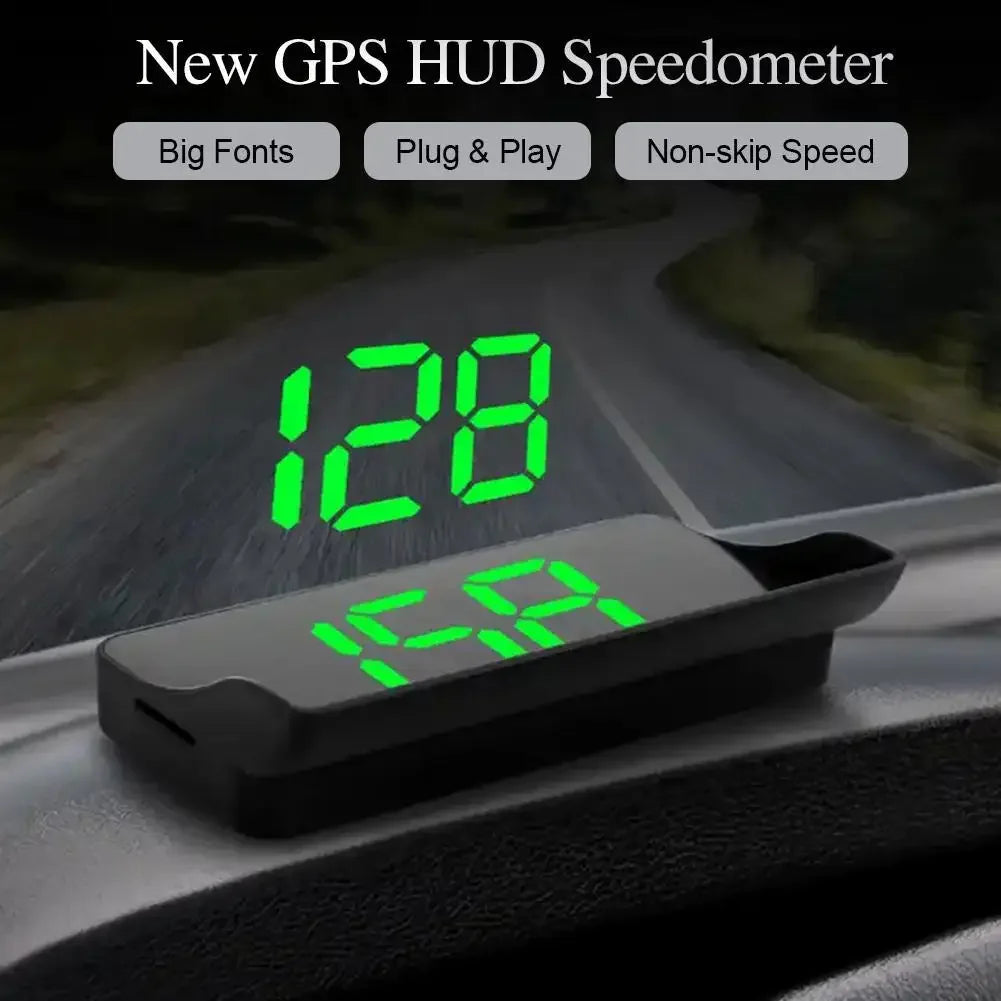 DriveNova™ GPS Head-Up Display (HUD) – Digitaler Tacho mit Echtzeit-Geschwindigkeitsanzeige