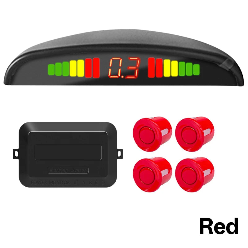 DriveNova ParkSense™ – LED Einparkhilfe mit 4 Sensoren