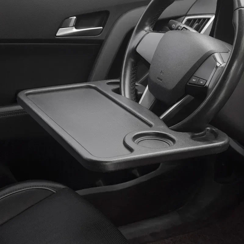 DriveNova Lenkradtisch – Praktischer Auto-Tisch für Laptop, Essen & Arbeiten
