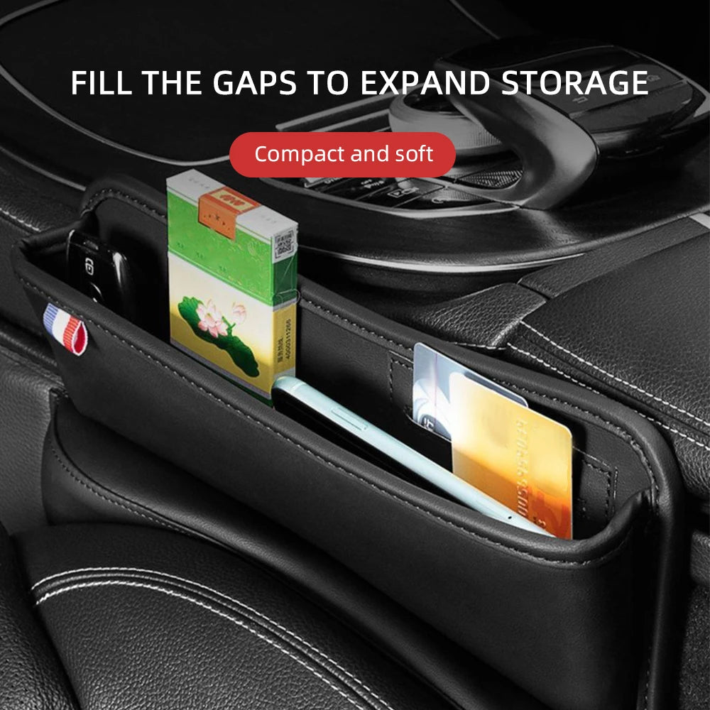 DriveNova Premium Autositz-Organizer mit Getränkehalter