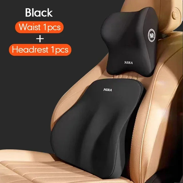 DriveNova ComfortPlus – Memory Foam Nacken- & Lendenkissen fürs Auto