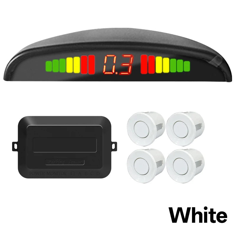 DriveNova ParkSense™ – LED Einparkhilfe mit 4 Sensoren