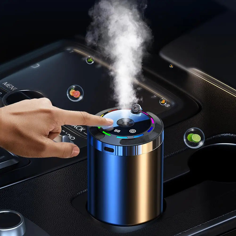 DriveNova AromaFlow – USB Auto-Diffuser & Duftspender mit LED-Beleuchtung