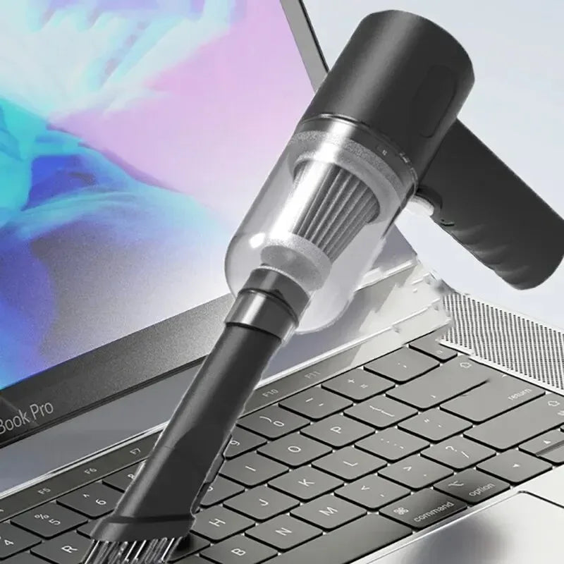 DriveNova MiniVac – Kabelloser 9000Pa Auto-Staubsauger mit USB-Aufladung