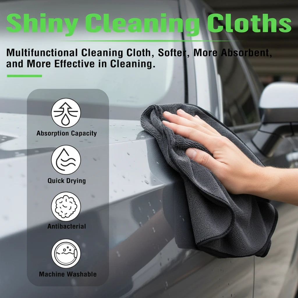 DriveNova MicroFiber Pro – Ultra-Saugfähiges Mikrofasertuch für die Autopflege