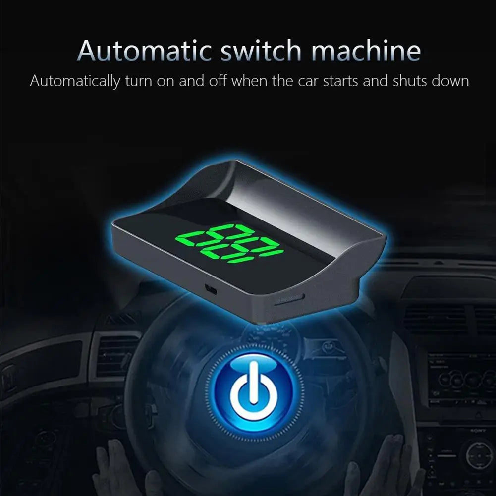 DriveNova™ GPS Head-Up Display (HUD) – Digitaler Tacho mit Echtzeit-Geschwindigkeitsanzeige