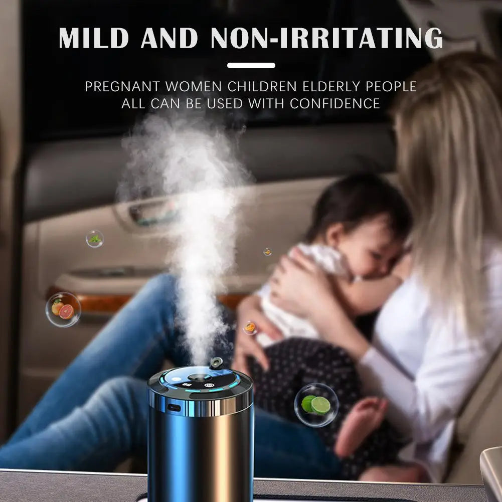 DriveNova AromaFlow – USB Auto-Diffuser & Duftspender mit LED-Beleuchtung
