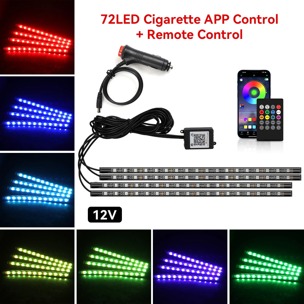 DriveNova™ RGB-Ambientebeleuchtung für den Fahrzeuginnenraum