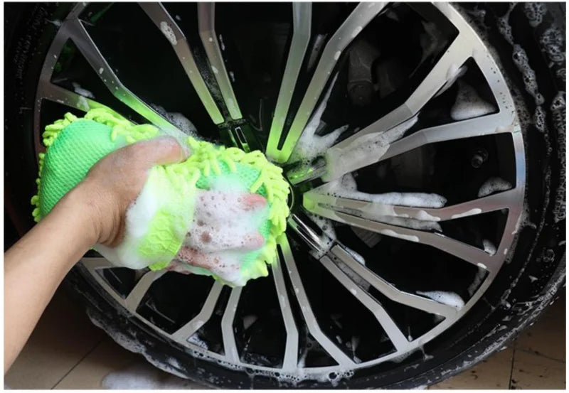 DriveNova™ Premium Mikrofaser-Waschhandschuh