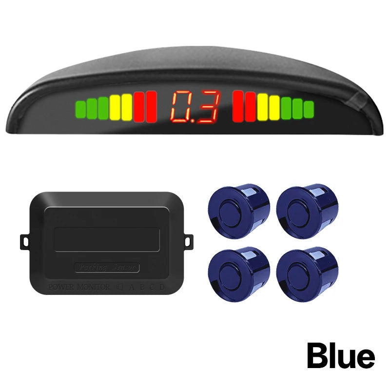 DriveNova ParkSense™ – LED Einparkhilfe mit 4 Sensoren