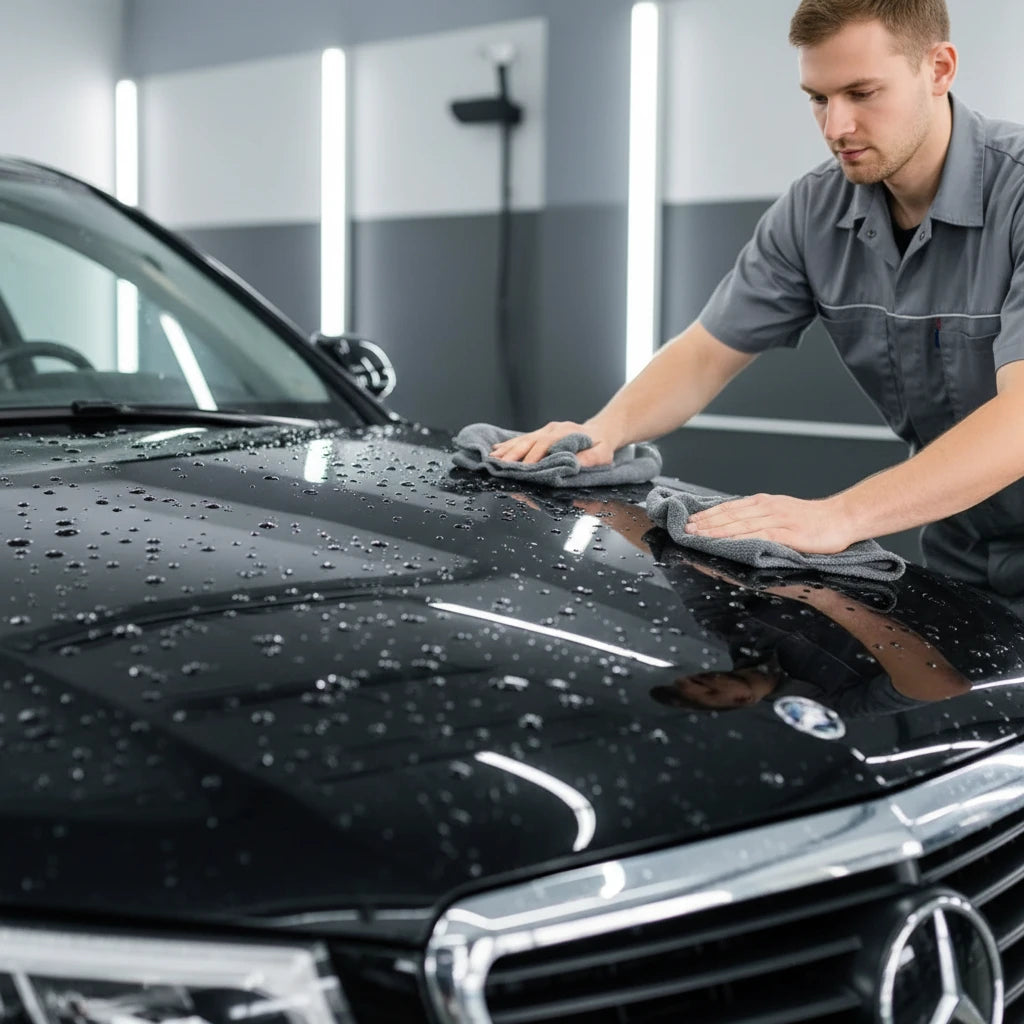 DriveNova MicroFiber Pro – Ultra-Saugfähiges Mikrofasertuch für die Autopflege