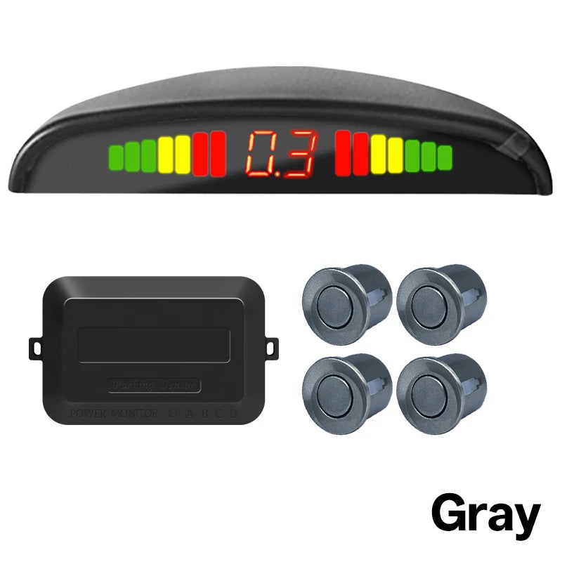 DriveNova ParkSense™ – LED Einparkhilfe mit 4 Sensoren