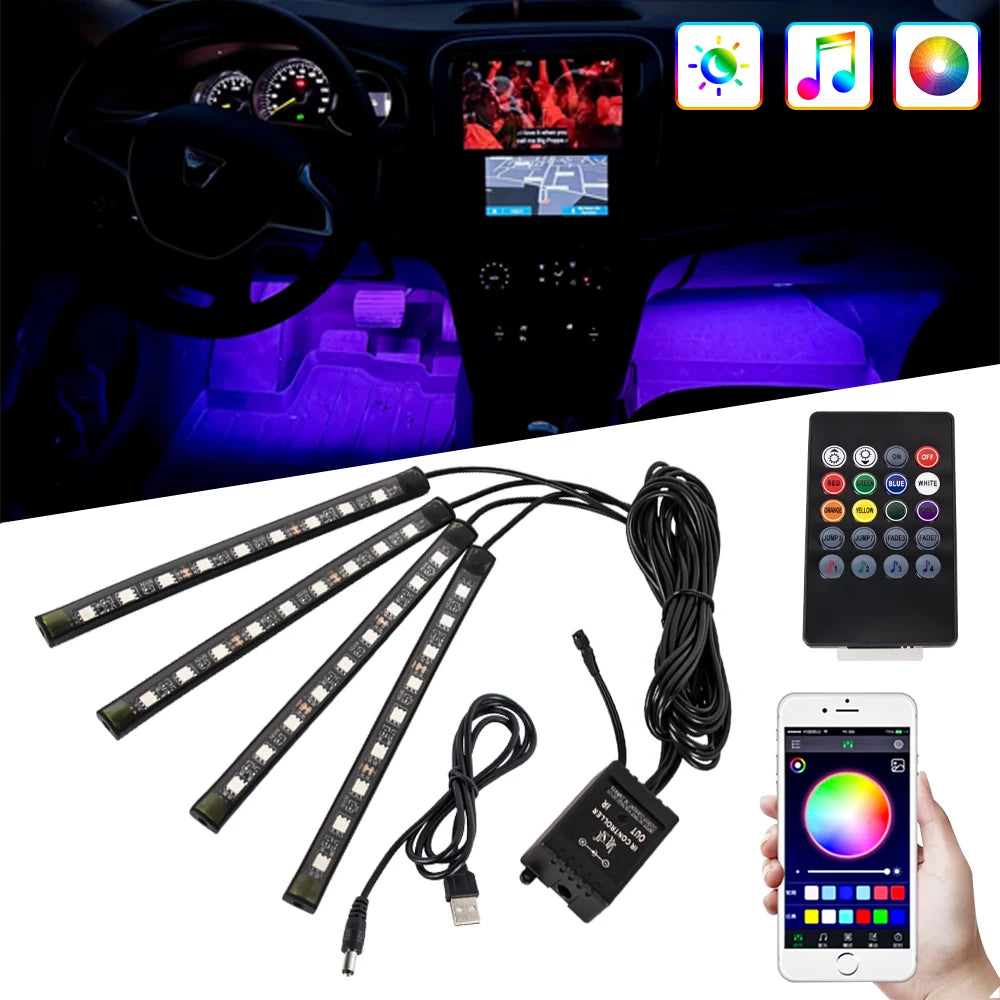 DriveNova™ RGB-Ambientebeleuchtung für den Fahrzeuginnenraum