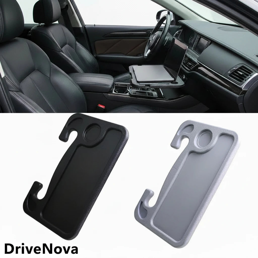 DriveNova Lenkradtisch – Praktischer Auto-Tisch für Laptop, Essen & Arbeiten